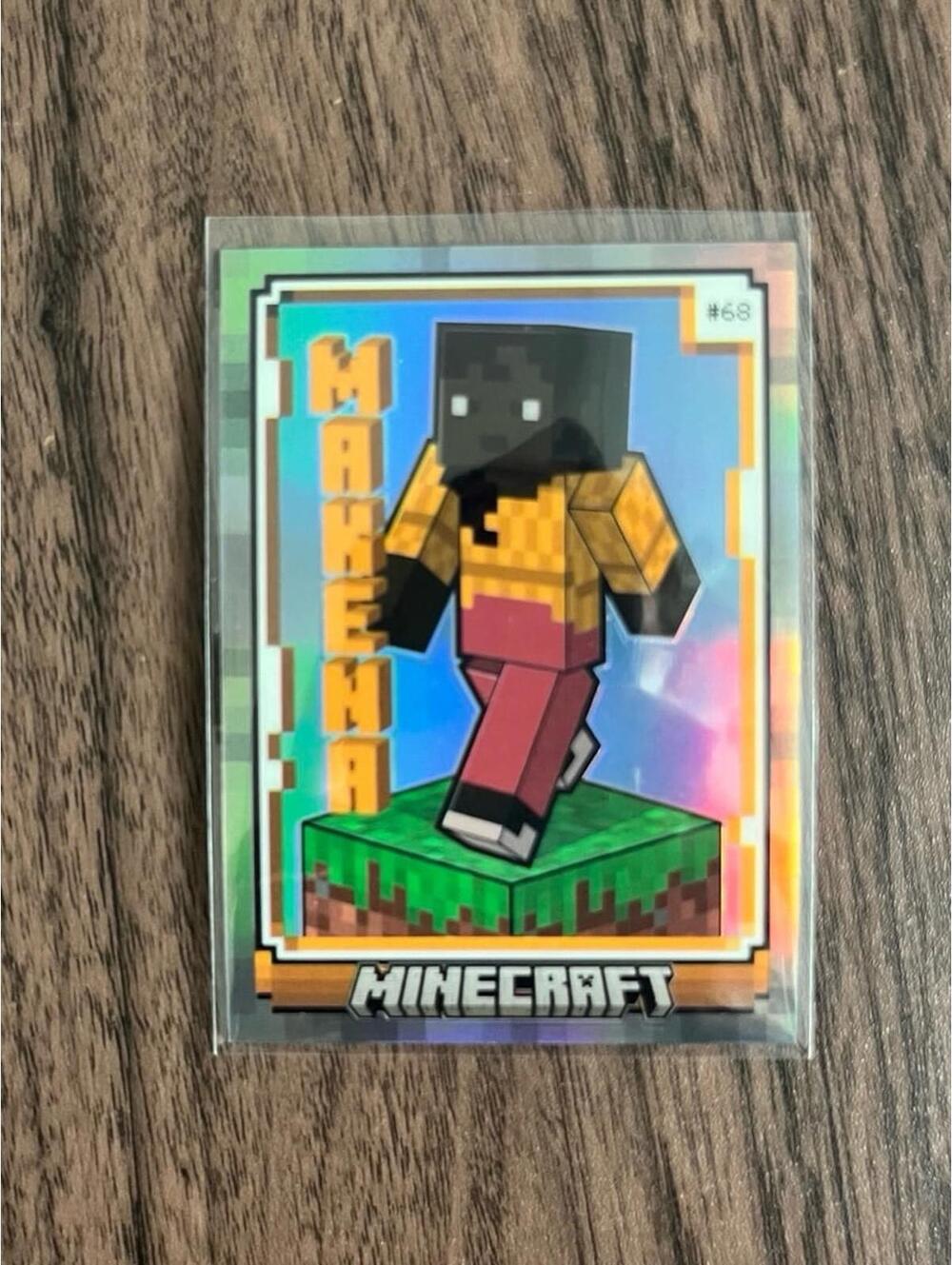 Minecraft Panini Makena numbered card - 068/149